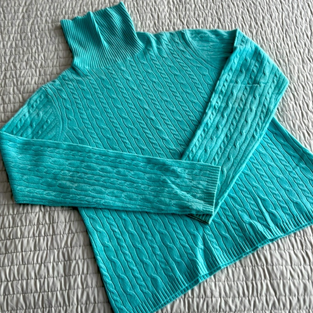 Cashmere turtleneck sweater